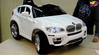 Montagem Carro Elétrico BMW X6 12V Bateria c/ Comando