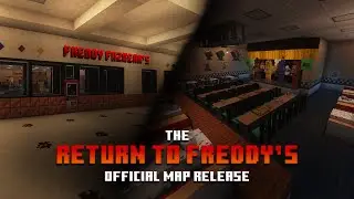 I BUILT AN OFFICIAL 'Return to Freddy’s: VHS' Map In MINECRAFT + [DOWNLOAD]
