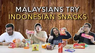 Malaysians Try Indonesian Snacks