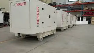 Energen gensets are almost ready to go! (Perkins generators)
