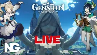 Em busca do Rank 20 | GENSHIN IMPACT (LIVE) | NightzelGames
