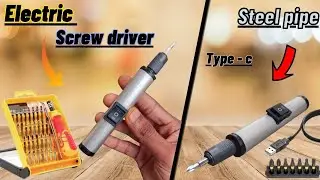 How to Make Your Own Electric Screwdriver Set at Home || DIY Tool Innovation ||