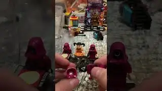 Распаковка Лего игра кальмара, и  больших Лего фигурок фнаф