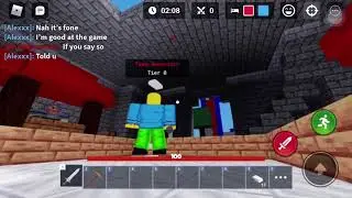 The by far weirdest bedwars 1v1 I have done