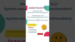 Java Interview Question | #1 #corejava #java #programming