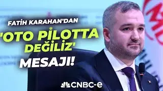 Merkez Bankası yıl sonu enflasyon tahminini yükseltti: Karahan'dan 'Oto pilotta değiliz' mesajı