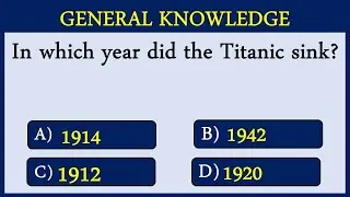 HOW GOOD IS YOUR  GENERAL KNOWLEDGE? TAKE THIS 10 QUESTIONS QUIZ TO FIND OUT. #CHALLENGE 5