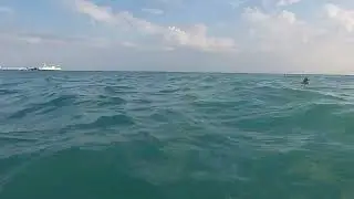 Лазаревское  Сразу в море