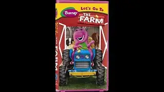 Opening and Closing to Barney: Let's Go to the Farm 2005 VHS