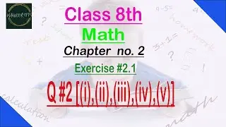 Exercise 2.1,Q #2,8th class math,Chapter #2,concept of repeating and non-repeating decimal fraction