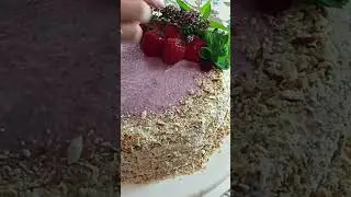 Торт с малиной🥧👍🔥