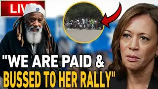 Kamala Harris FREAKS OUT After Homeless People EXPOSED They Get PAID To Be ACTORS At Her Rallies