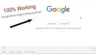 How to Make Working Google Search Engine Website using Html CSS & Javascript | CSS Website Design