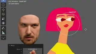 New Masterclass - Rigging 2D Character in Blender
