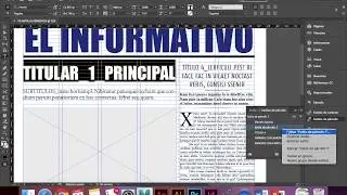 CREACIÓN DE PLANTILLA PARA PERIODICO Y ESTILOS DE PARRAFOS