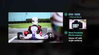 Canon Dual Pixel CMOS AF Comparison Video (Video Shooting)