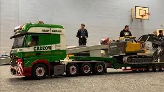 Scale RC Trucks & Trailers @ Leyland January  2024