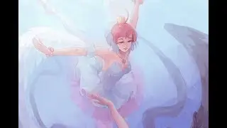 Princess Tutu Speedpaint: Procreate on the iPad