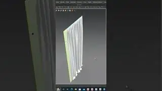 Draping simulation of Curtain | Marvelous designer | Fashion | Textile | Design