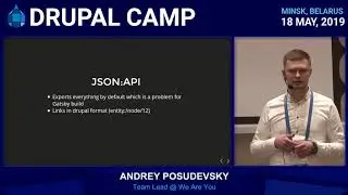 Andrey Posudevsky - Headless static websites and PWAs with Gatsby and Drupal. Based on true story.