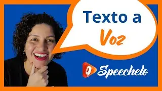 Convertir Texto a 🔊 Voz y Cómo Crear un Vídeo con PowerPoint ⭐ Voces de Speechelo