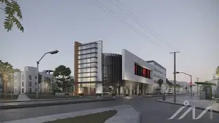 COMMERCIAL PLAZA / 3D Archviz Render Animation (Sketchup / 3DS Max / Unigine 2.15)