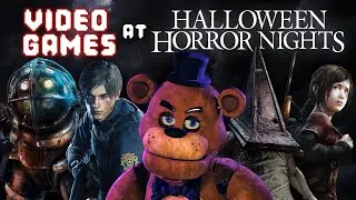 The History of VIDEO GAMES at Halloween Horror Nights