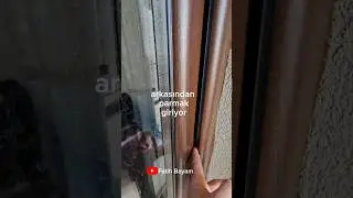 Pencere tamiri ayrı bir iştir!