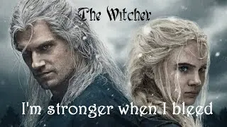 The Witcher: Ciri & Geralt of Rivia   -  I'm stronger when I bleed