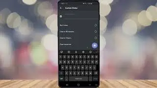 How To Set a Custom Status on Discord Discord Mobile App