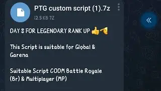 CODM CONFIG + SCRIPT + MOD APK | MAX AIMBOT | LAGFIX | MULTIPLE FEATURES | NO BAN | DAY 8 | PTG CODM