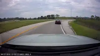 Idiot Slows Down to Merge Onto a Highway