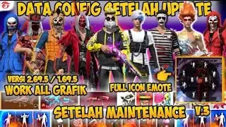 SETELAH UPDATE❗DATA CONFIG VVIP FREE FIRE❗CONFIG TERBARU 2022❗SETELAH❗UPDATE❗CONFIG FF