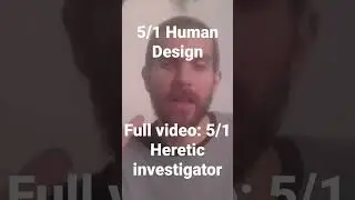 5/1 Human design 