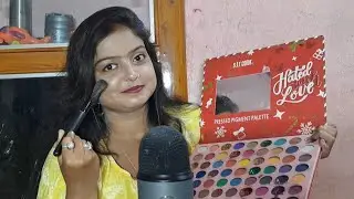 asmr doing my face party Makeup 💄