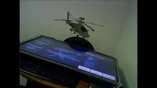 Augmented reality+multitouch+Vuzix glasses, by AR Door