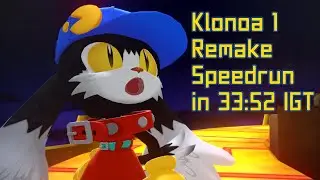 Klonoa 1 Phantasy Reverie Series Speedrun in 33:52 IGT