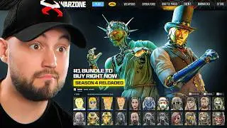I Bought Warzone's NEW PAY TO WIN Bundle and it's.. (Season 4 Reloaded)