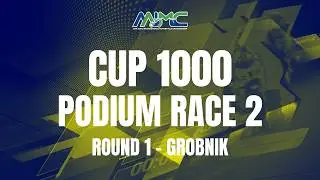 Round 1, Grobnik (08-10 May 2026) - CUP 1000, Podium of Race 2