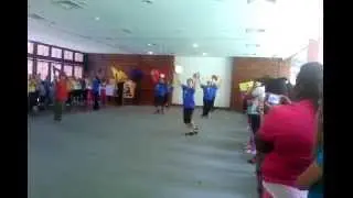 Magrate Yap & Shachah Ministries International danzando con pandero 