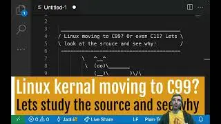 Linux kernel is switching to a modern C! Why? Lets study the source code and see why