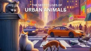 The Secret Lives of Urban Animals  ||  How Wildlife Thrives in Cities  ||  4K Videos