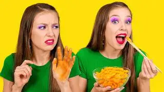 COOL FOOD HACKS FOR REAL FOODIES! || Yummy Kitchen Hacks by 123 Go! Gold