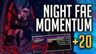 HAVOC DH | Night Fae & Momentum! Sanguine Depths Mythic+ 20 | Havoc Demon Hunter Shadowlands