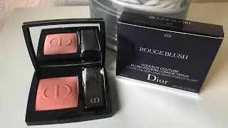 Dior Rouge Blush in Charnelle!