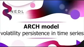 ARCH model - volatility persistence in time series (Excel)