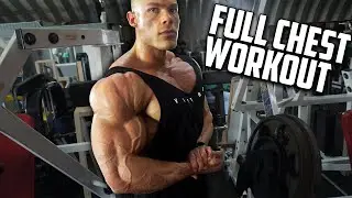 FULL CHEST WORKOUT | 18 DAYS OUT | CLASSIC PHYSIQUE OLYMPIA