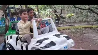 Toy Car at small village
