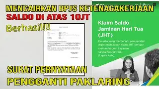 MENCAIRKAN BPJS KETENAGAKERJAAN MELALUI LAPAK ASIK BPJS SALDO DI ATAS 10 JT TANPA PAKLARING #JMO