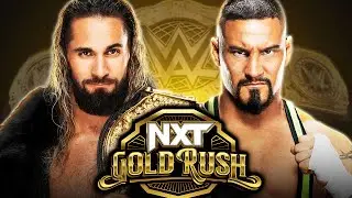 WWE NXT Gold Rush June 20th 2023 - Seth Rollins vs Bron Breakker World Heavyweight Title